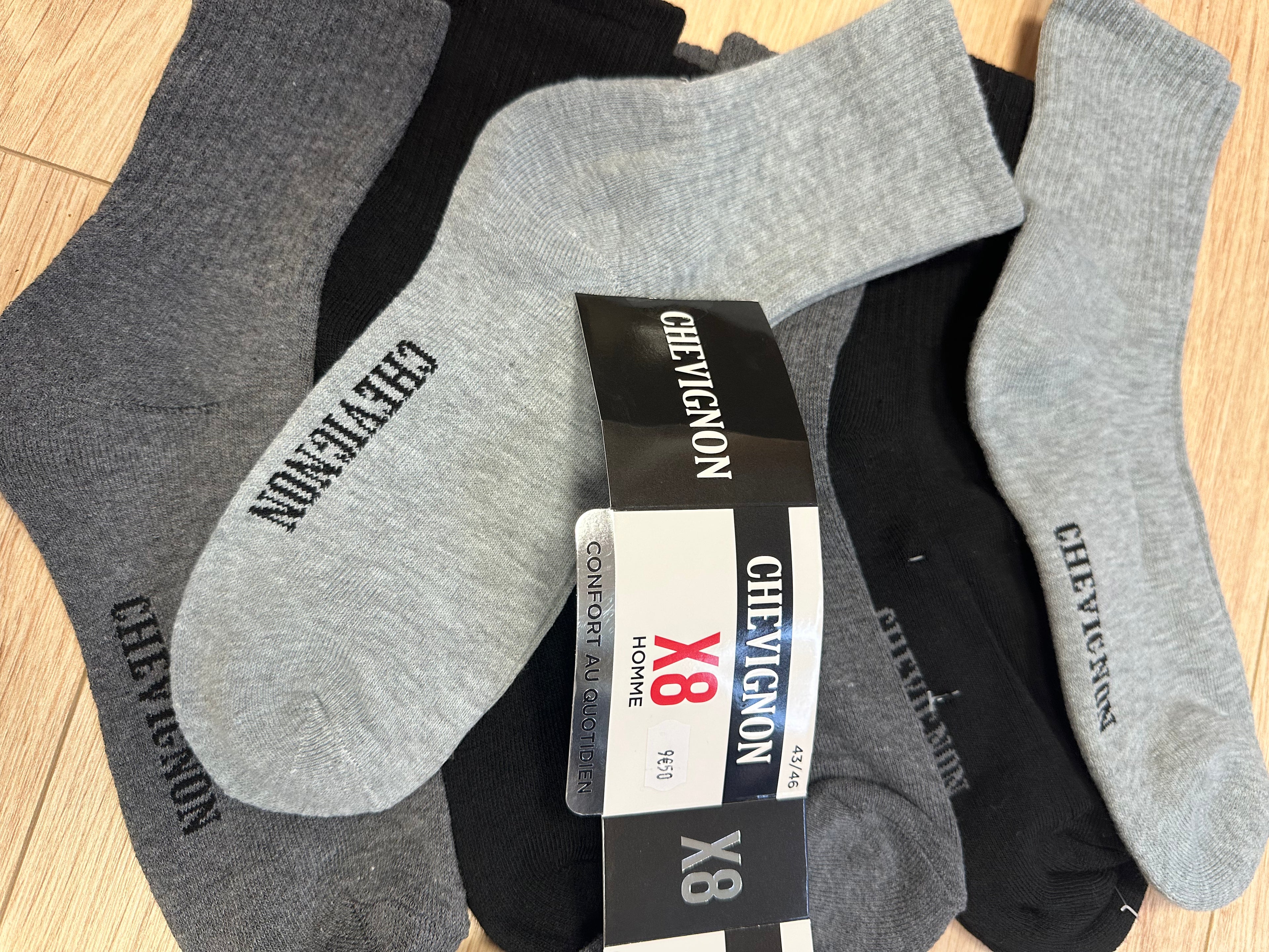 Lot de 8 paires de chaussettes Chevignon